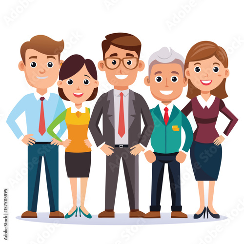 Business team standing together (1)