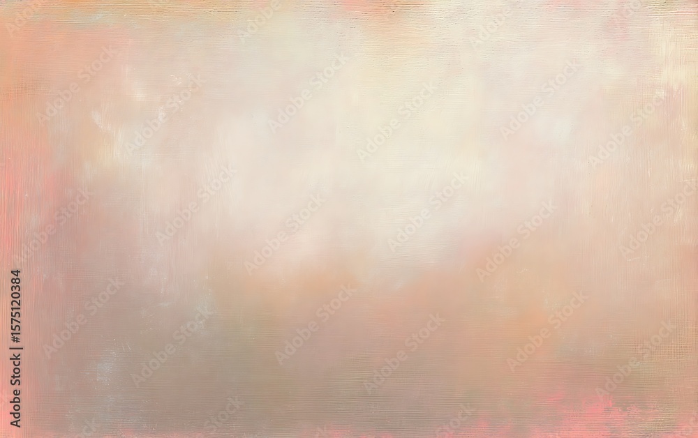 Fototapeta premium Delicate pastel brushstrokes create soft atmosphere