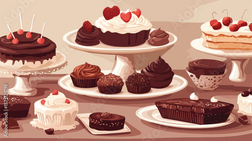 Indulgent Chocolate Desserts: Decorate the Celeb