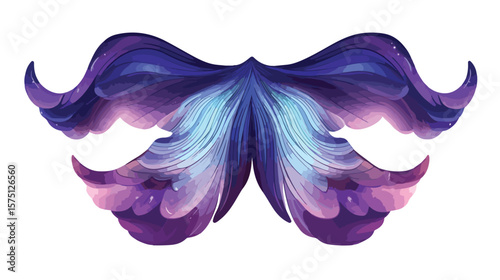Vibrant Purple Mermaid Tail for Costume or Cosplay
