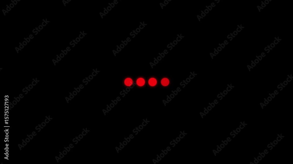 Typing loading dots on transparent background with alpha channel ...