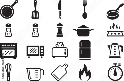 Kitchen Utensils and Appliances.