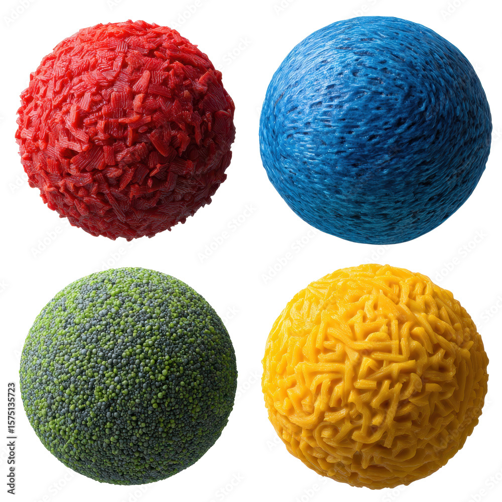 Obraz premium Colorful Molecular Structures: A Visual Exploration