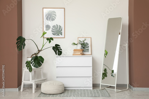 Interior of living room wit...