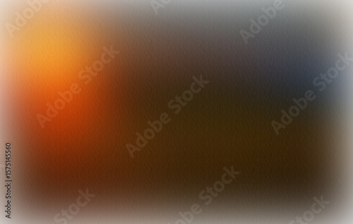 Abstract Background with Warm Orange Light Transitioning into Darker Shades of Brown and Gray Seamless transition creating a visually captivating and aesthetically pleasing canvas for various creative