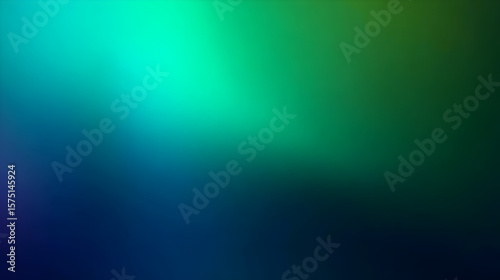 Abstract gradient background with vibrant blue and green hues, creating a calming atmosphere