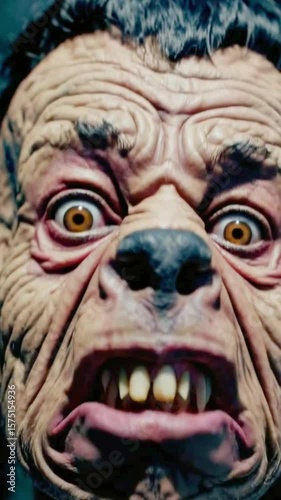 4K UHD Man Bear Pig Monster