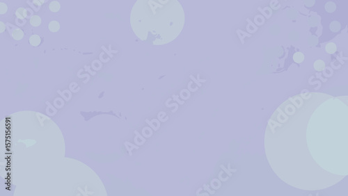Artistic lilac and blue bokeh circles textured design with soft light effect for creative background