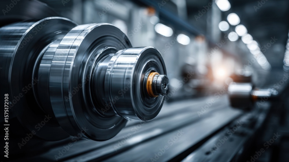 Fototapeta premium Manufacturing speed impacts delivery times, capacity, and competitiveness in fast-paced markets. 