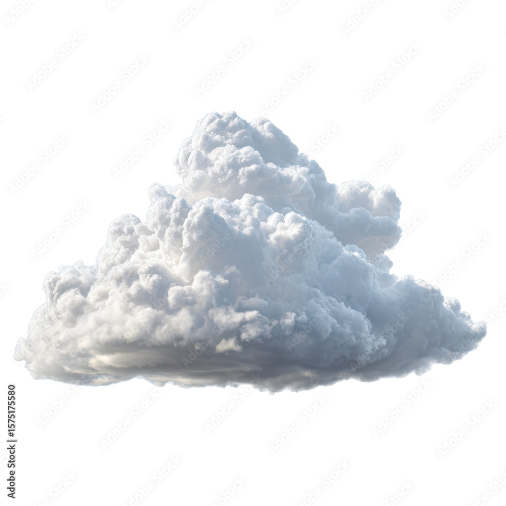 Naklejka premium White Clouds Photo Stock Object PNG Transparent
