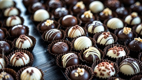 Delicious Box of Handcrafted Chocolates