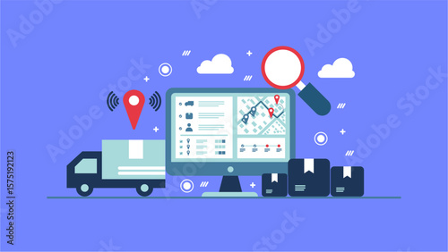Advanced Transportation Management System with Real Time Location Tracking and Route Optimization