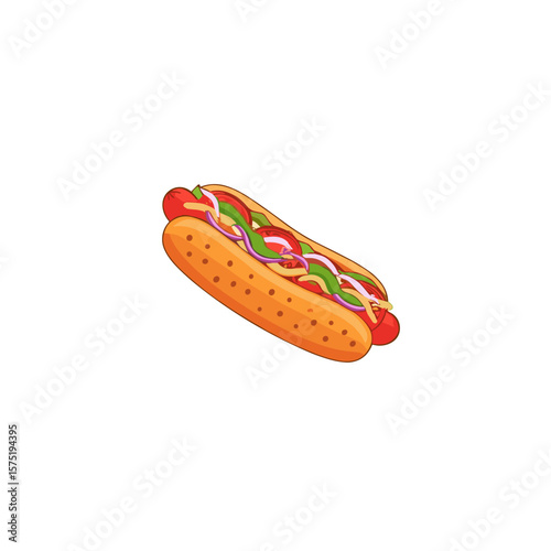 Hotdog illustration
