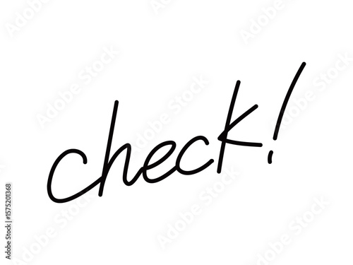 手書き文字_Check