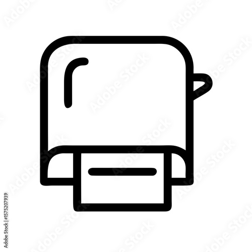 paper towel holder icon