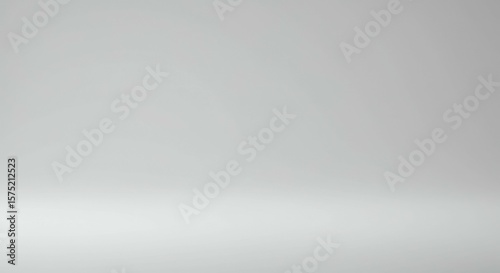 Empty Room with Soft Gray Lighting Ideal for Product Photography