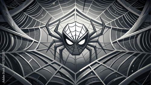 spider on a web