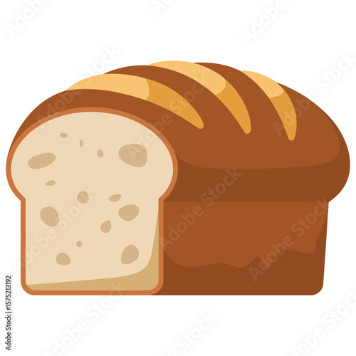 vector illustration of bread