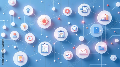 Business process automation and workflow management system for digital transformation and integration network
