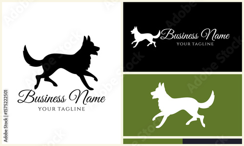 Dog Logo Design Variations.