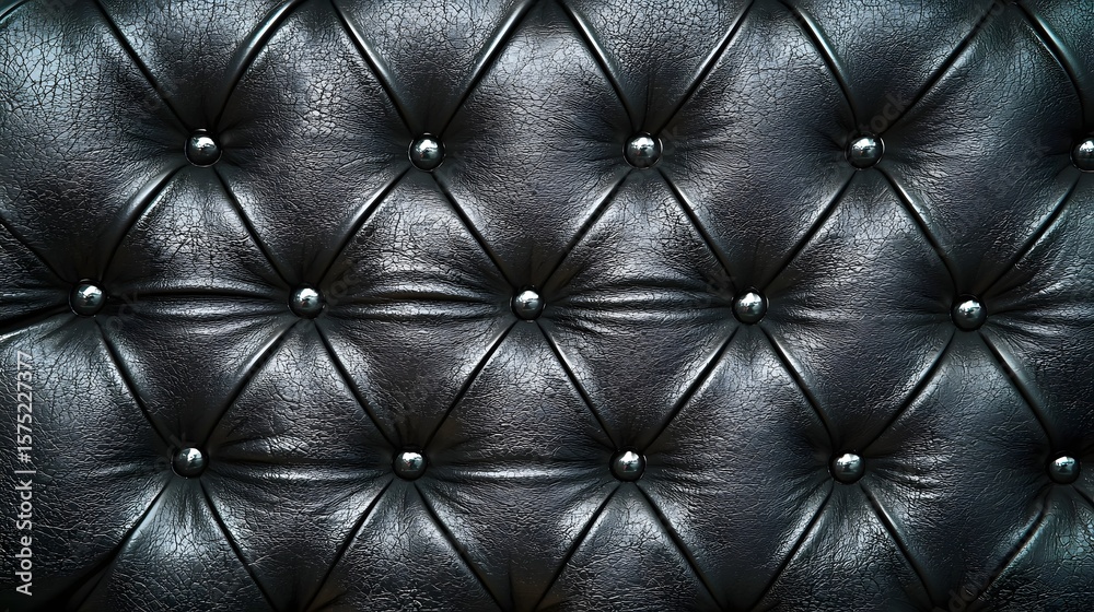 Naklejka premium Stylish Dark Leather Texture with an Elegant Luxurious Feel for Premium Branding and Design