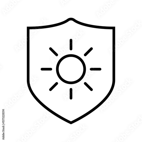 summer icon. weather icon. eps vector