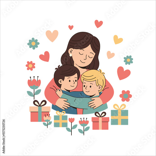 Heartfelt Couple Illustration 진심 어린 커플 일러스트