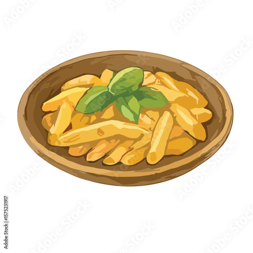 Penne Pasta vector
