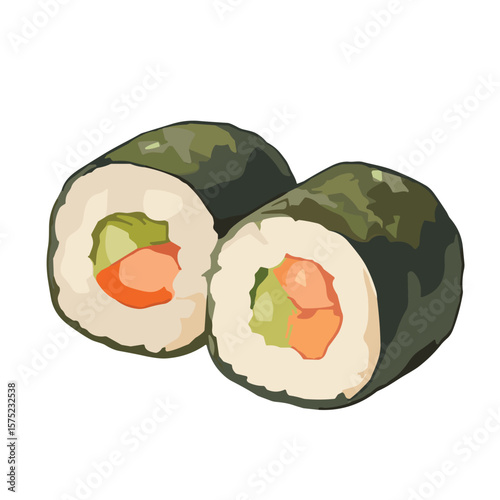 Maki Rolls vector