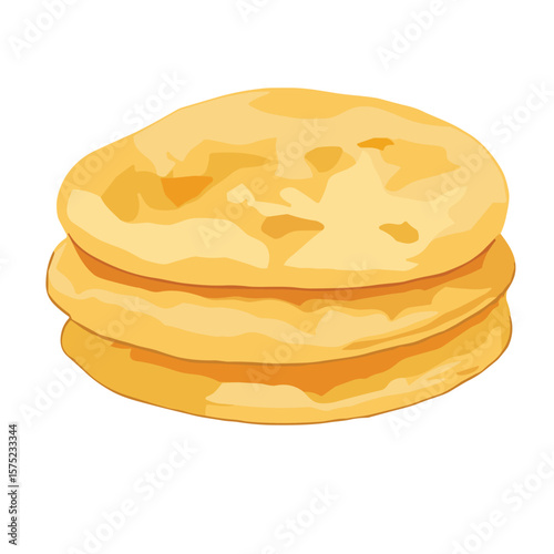 Pita Bread vector