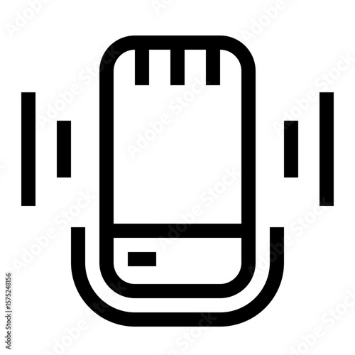 microphone on  AI learning language line