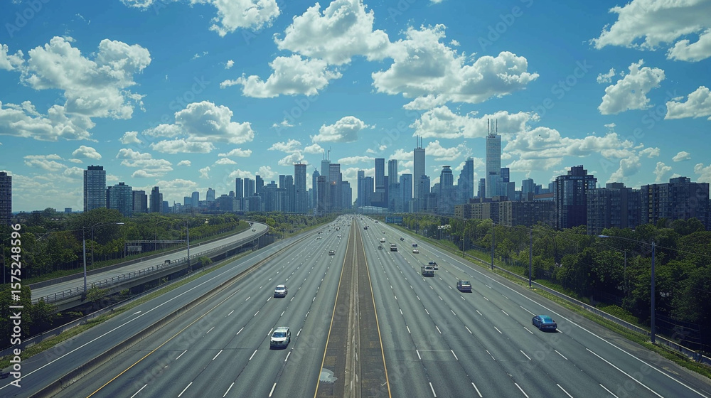 Fototapeta premium express lane