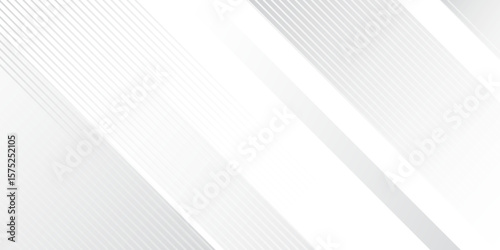 Abstract white and grey gradient overlay texture shiny line background. Modern elegant stylish background with creative design and shiny lines Light gray striped abstract subtle vector background.