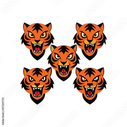 set of funny cats