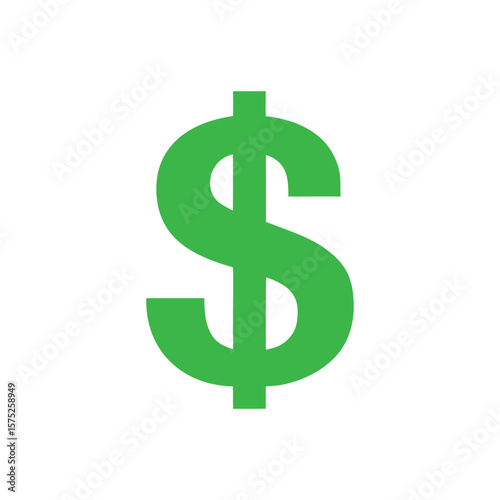 green dollar sign