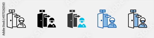 Discharge Icon Pack Multistyle Illustration