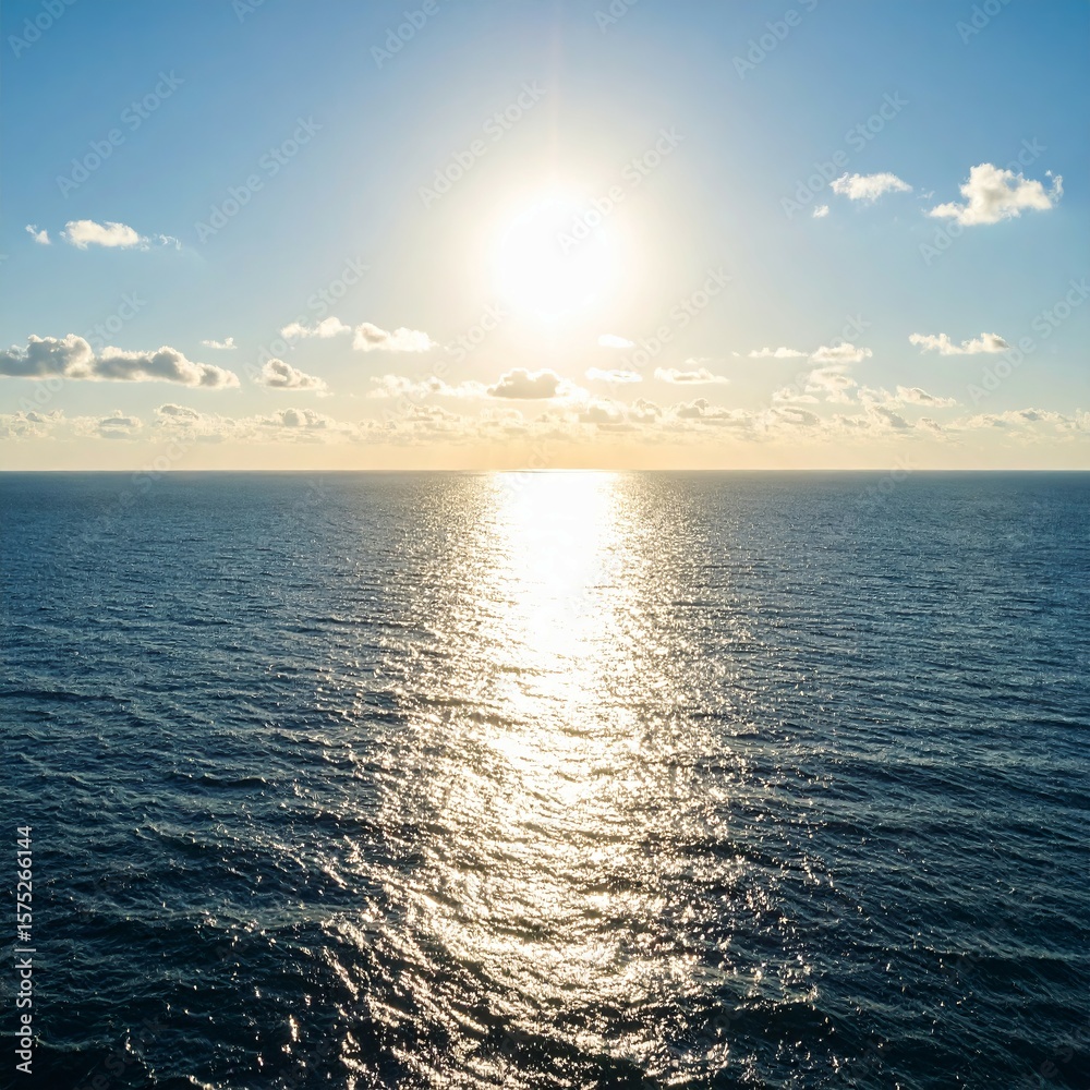 Obraz premium sunset over the sea