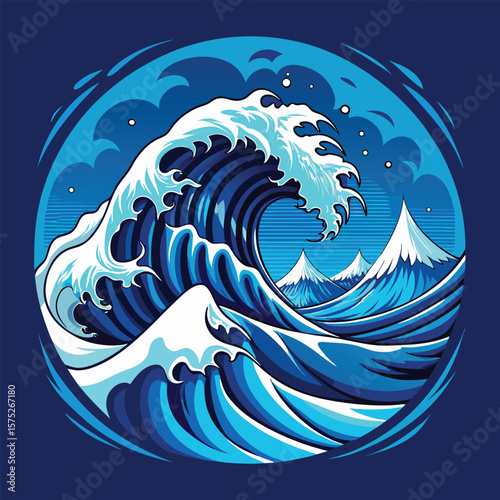 the great wave off kanagawa.