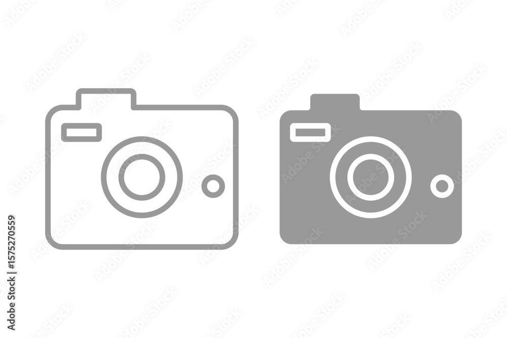 Camera icons set. Photo camera icon. vector illustration on isolated background. Camera icons set. Photo camera icon. vector illustration on isolated background.
