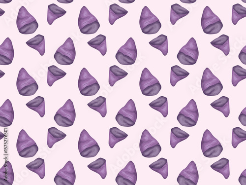 sweet potato purple taro harvest vegan natural raw asian diet japanese homemade snack bread skin art