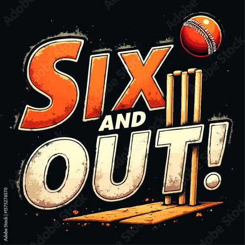 Design delivers a hilarious nod to classic cricket rules from playground to pitch. Whether you’re a weekend gully cricketer or a die-hard fan, this fun and bold typography piece is perfect for tees, 