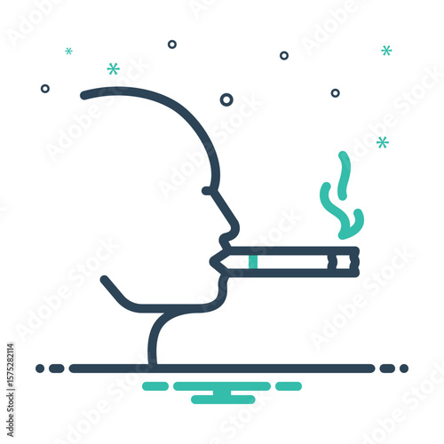 Mix icon for smoking