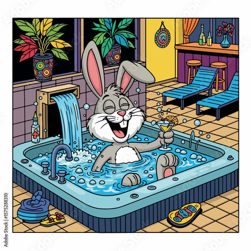 illustration, cartoon, graffiti, art, animal, vector, drawing, painting, fun, color, wall, people, design, colorful, funny