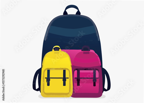 Colorful Child and Adult Backpacks for School Supplies, Education Resources, Shopping Websites, and Lifestyle Blogs  