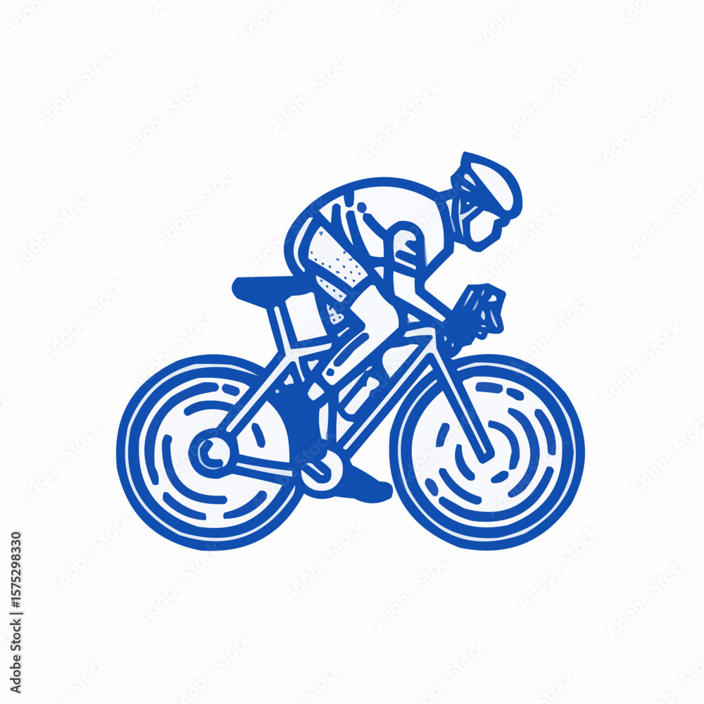 Obraz premium motorcycle on white background