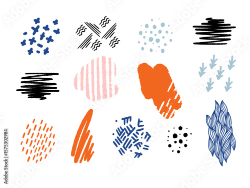 abstract modern shape for graphic resources