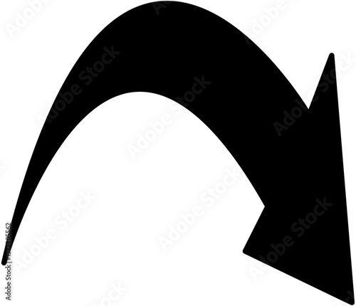 手書きの矢印セット　ベクター, アイコン, セット, シンプル