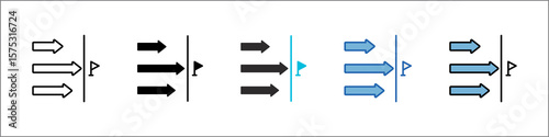 Competitive Icon Pack Multistyle Illustration