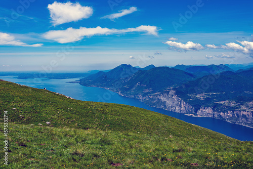 Garda lake from Monte Baldo.