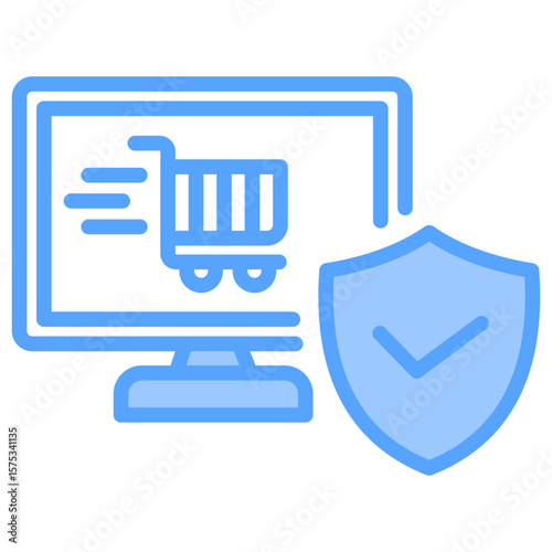 Checkout Blue Icon